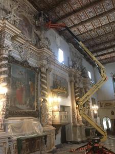 Messa in sicurezza chiesa Santa Lucia aci catena