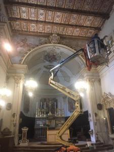 Messa in sicurezza chiesa Santa Lucia aci catena