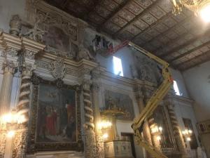 Messa in sicurezza chiesa Santa Lucia aci catena